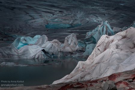 Glacier from the series Changing Landscapes, 2023