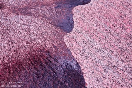 Rose stone from the series Changing Landscapes, 2023