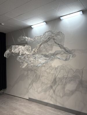 Groundless, 2026  Site-specific installation, Cité internationale des arts, Paris.